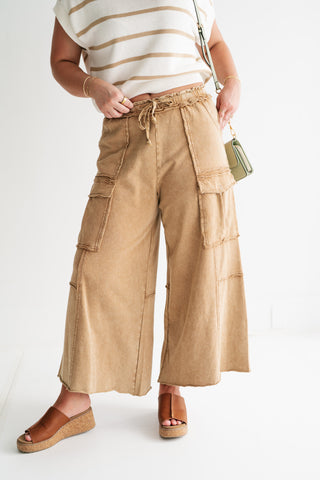 Refined Utility Wide Leg Pant