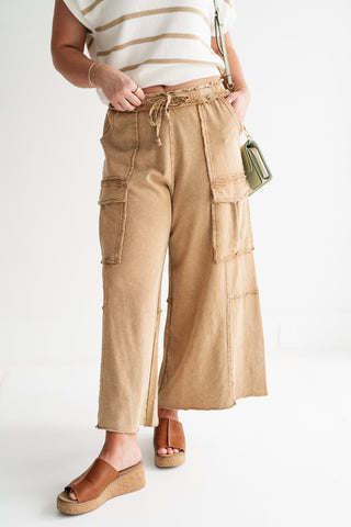Refined Utility Wide Leg Pant