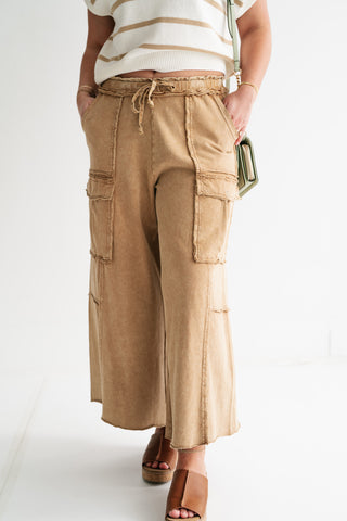 Refined Utility Wide Leg Pant