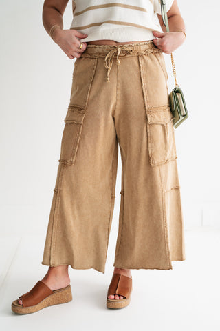 Refined Utility Wide Leg Pant