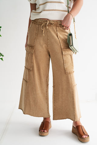 Refined Utility Wide Leg Pant