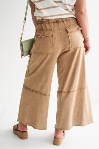 Refined Utility Wide Leg Pant