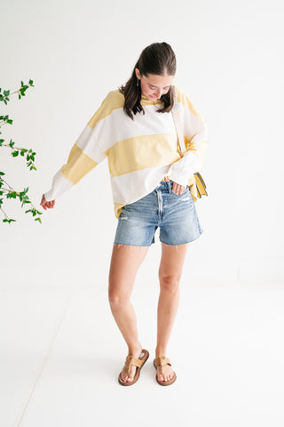 Sun & Cloudline Oversized Long Sleeve Pullover