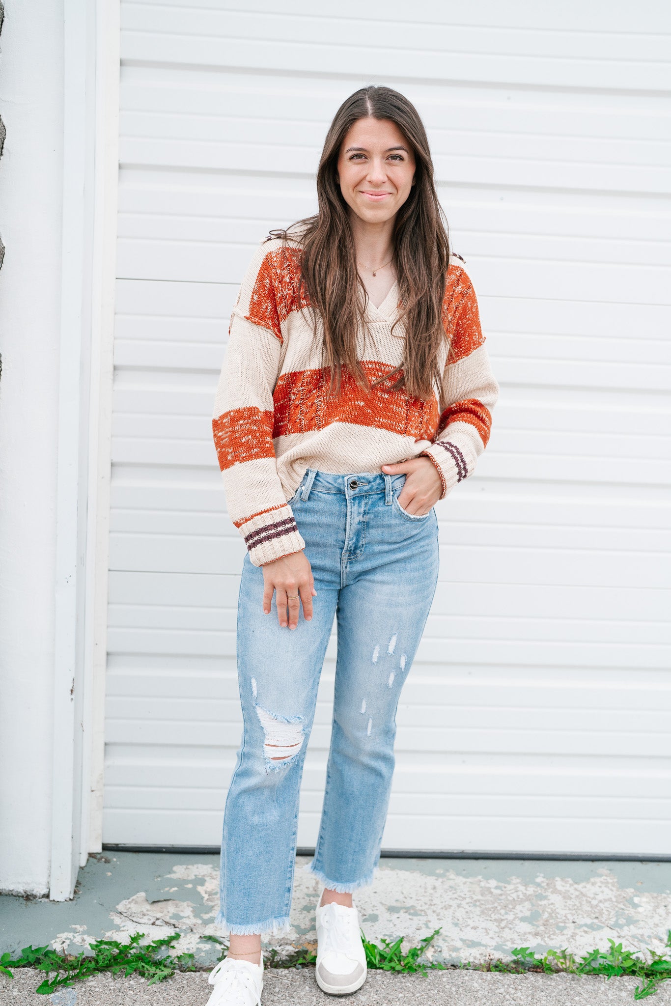 Teddie Collared Jersey Sweater