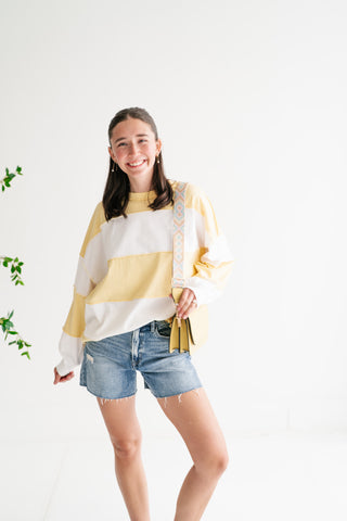Sun & Cloudline Oversized Long Sleeve Pullover