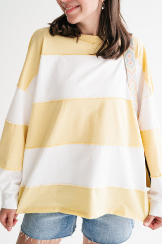 Sun & Cloudline Oversized Long Sleeve Pullover
