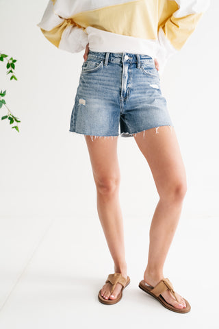 Lovervet Rose High Rise Denim Short