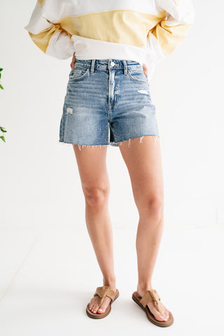 Lovervet Rose High Rise Denim Short