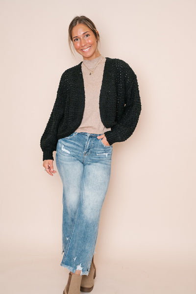 Dancing With You Textured Cardigan
