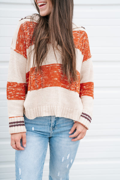 Teddie Collared Jersey Sweater
