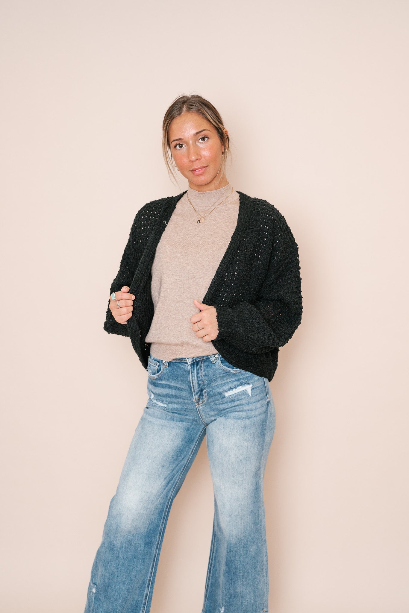 Dancing With You Textured Cardigan