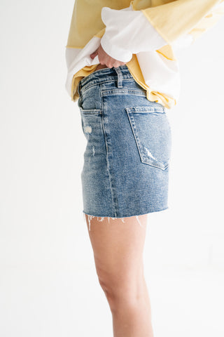 Lovervet Rose High Rise Denim Short