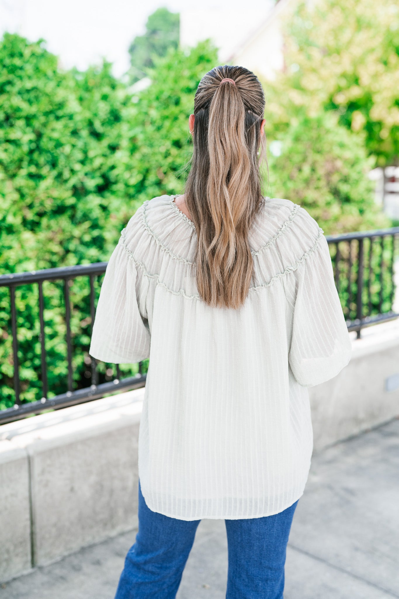 Breezy Folklore Long Sleeve Top