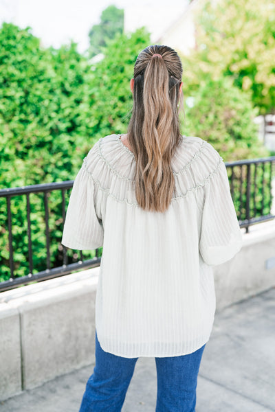 Breezy Folklore Long Sleeve Top
