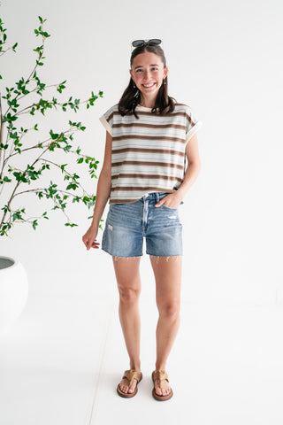 Reya Striped Top