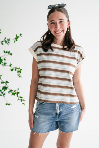 Reya Striped Top