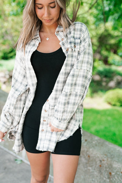 Channel the Flannel Top