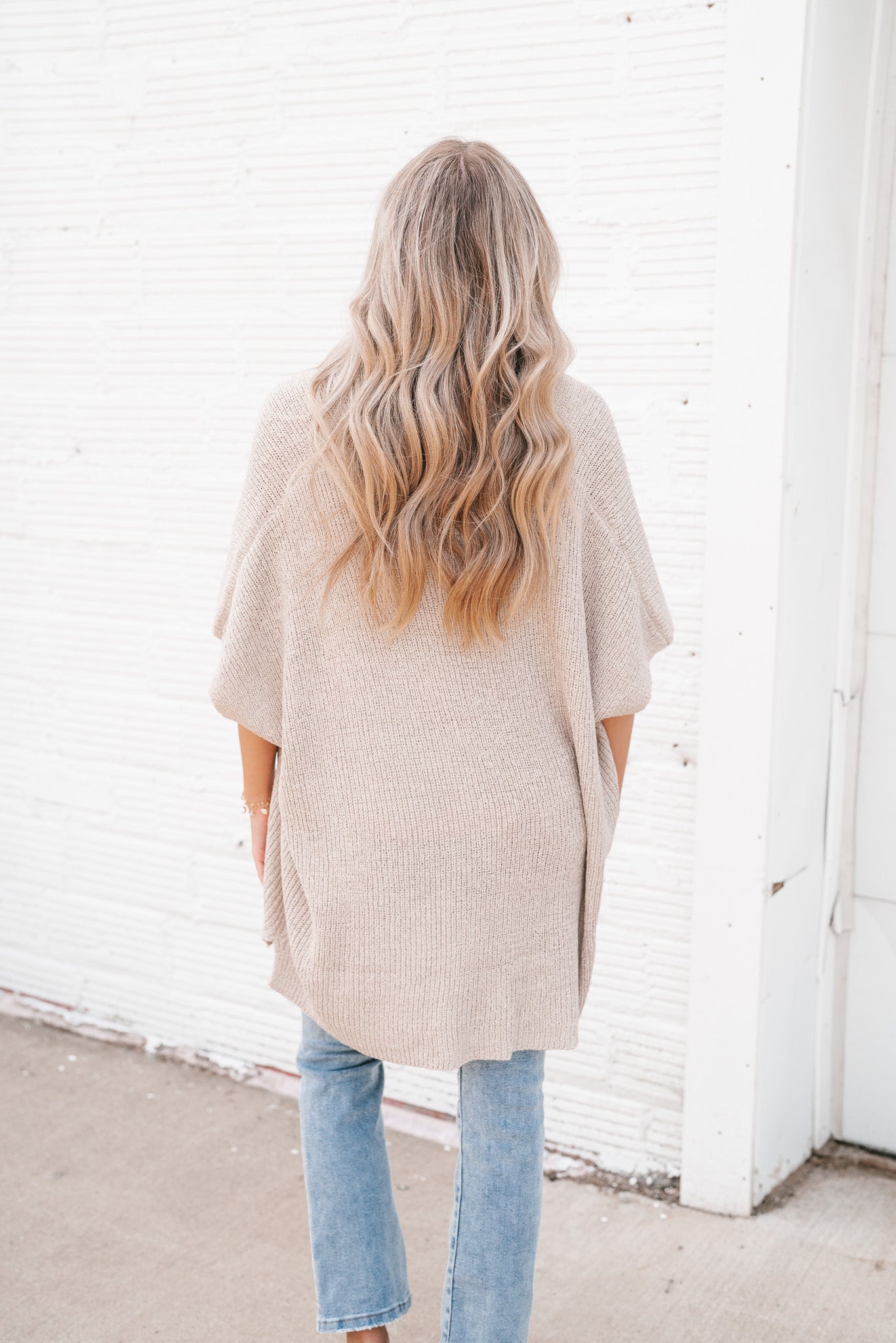 Fresh Knit Oversized Dropshoulder Cardigan