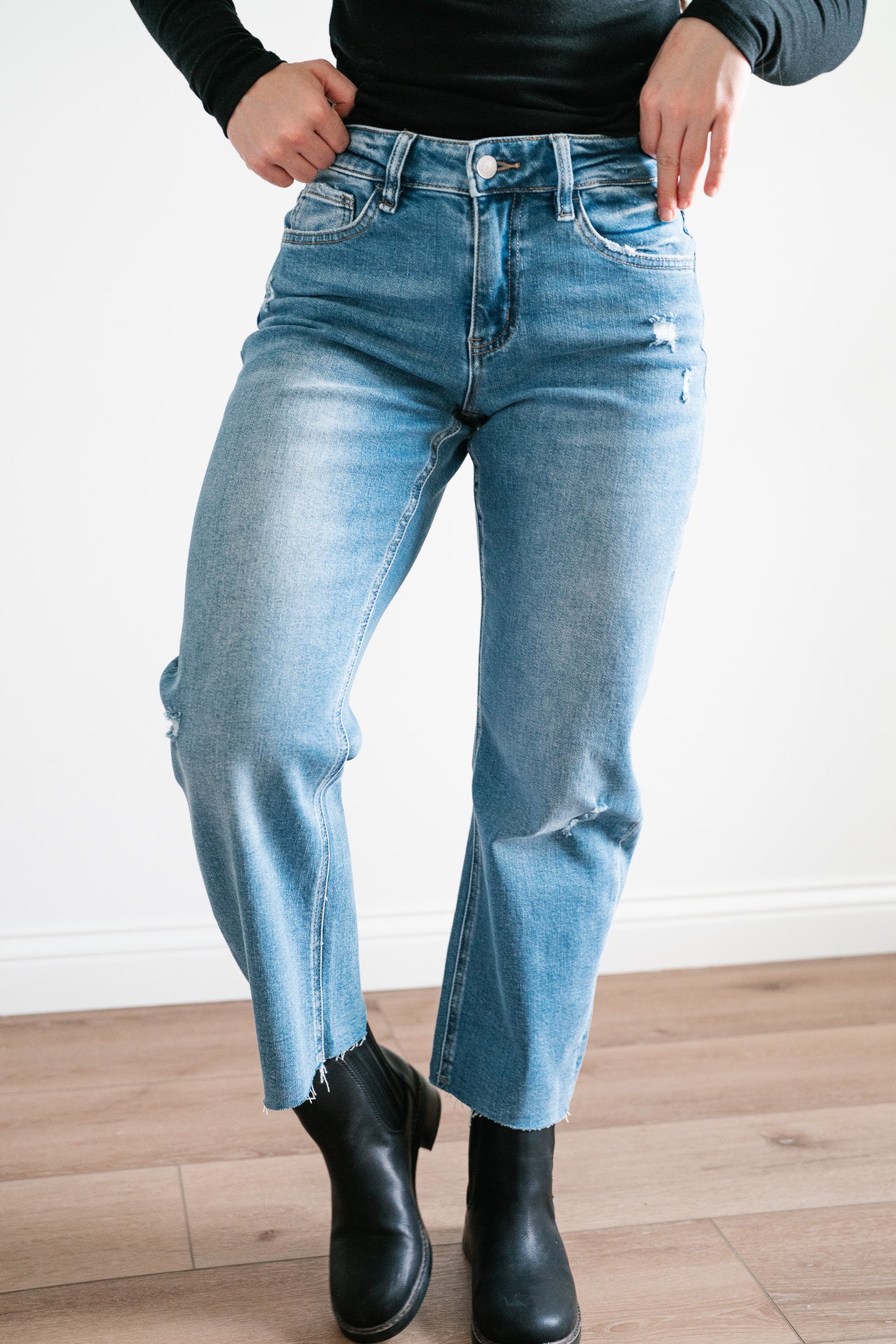 Lovervet Amara High Rise Barrel Jean