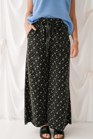 Soft Petals Relaxed Drawstring Pant