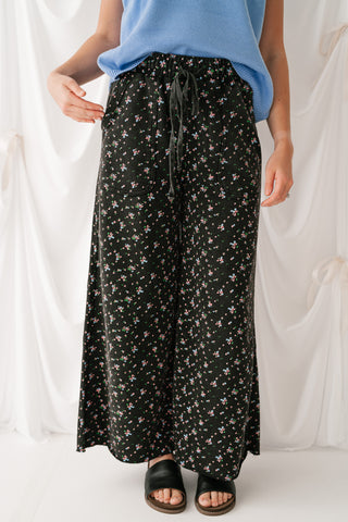 Soft Petals Relaxed Drawstring Pant