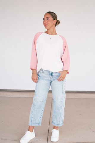 Blush & Balance Top