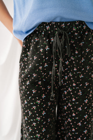 Soft Petals Relaxed Drawstring Pant