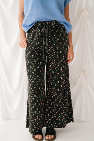 Soft Petals Relaxed Drawstring Pant