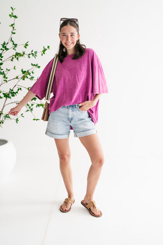 Everyday Oversized Mineral Wash Tee