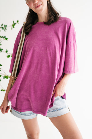 Everyday Oversized Mineral Wash Tee
