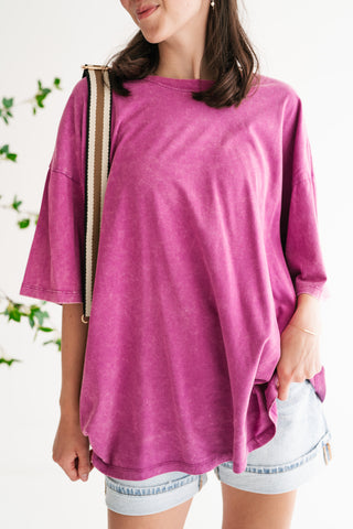 Everyday Oversized Mineral Wash Tee