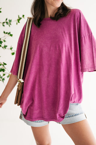 Everyday Oversized Mineral Wash Tee