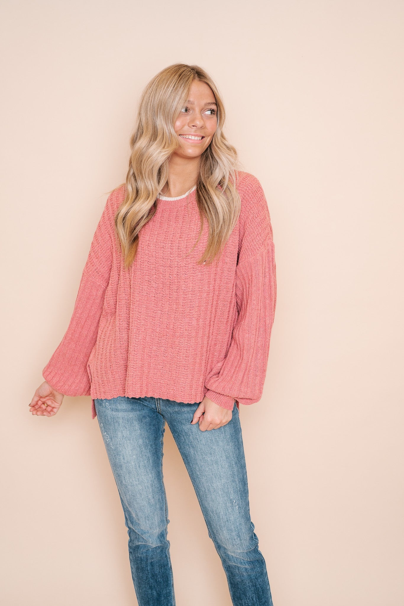 Shop Now Textured Sweater