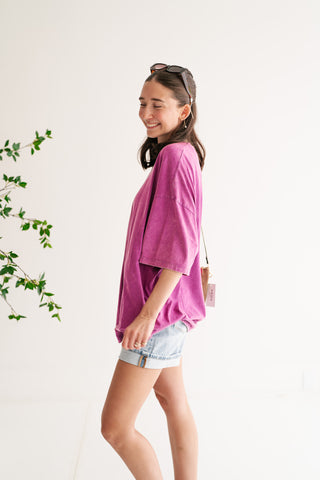Everyday Oversized Mineral Wash Tee