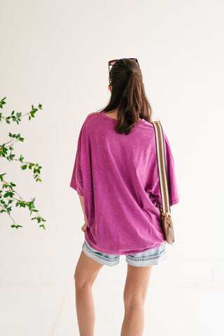Everyday Oversized Mineral Wash Tee