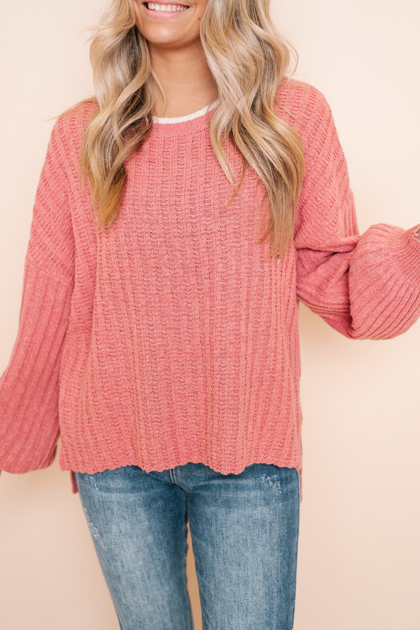 Shop Now Textured Sweater