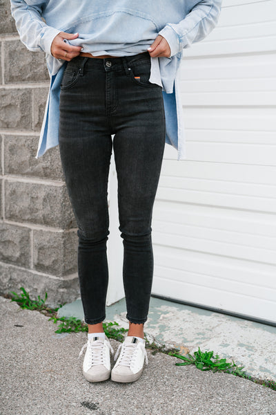 Risen Mabel High Rise Ankle Skinny Jeans