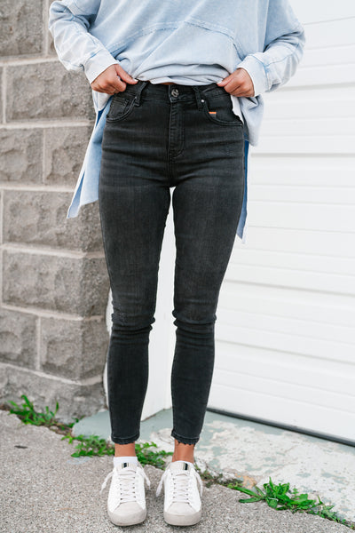Risen Mabel High Rise Ankle Skinny Jeans