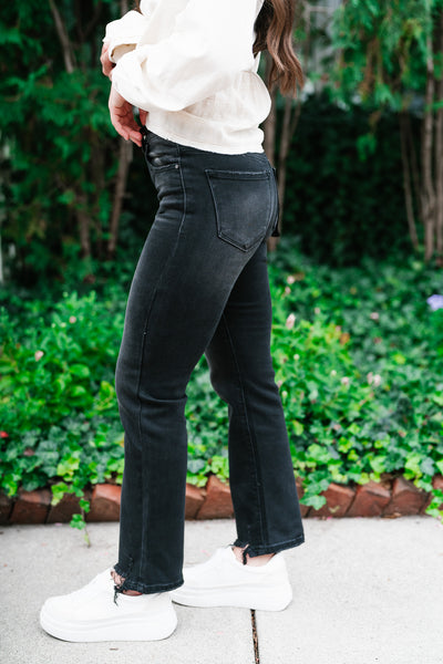 Risen Karlie High Rise Relaxed Straight Leg Jeans