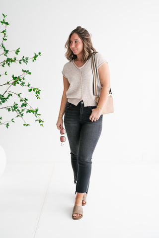 Cascade Knit Sweater Top