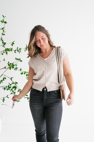 Cascade Knit Sweater Top