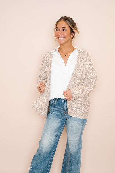 Coco Open Front Cardigan