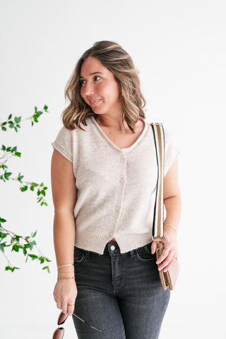 Cascade Knit Sweater Top