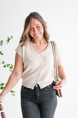 Cascade Knit Sweater Top