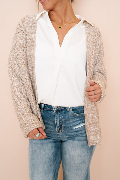 Coco Open Front Cardigan