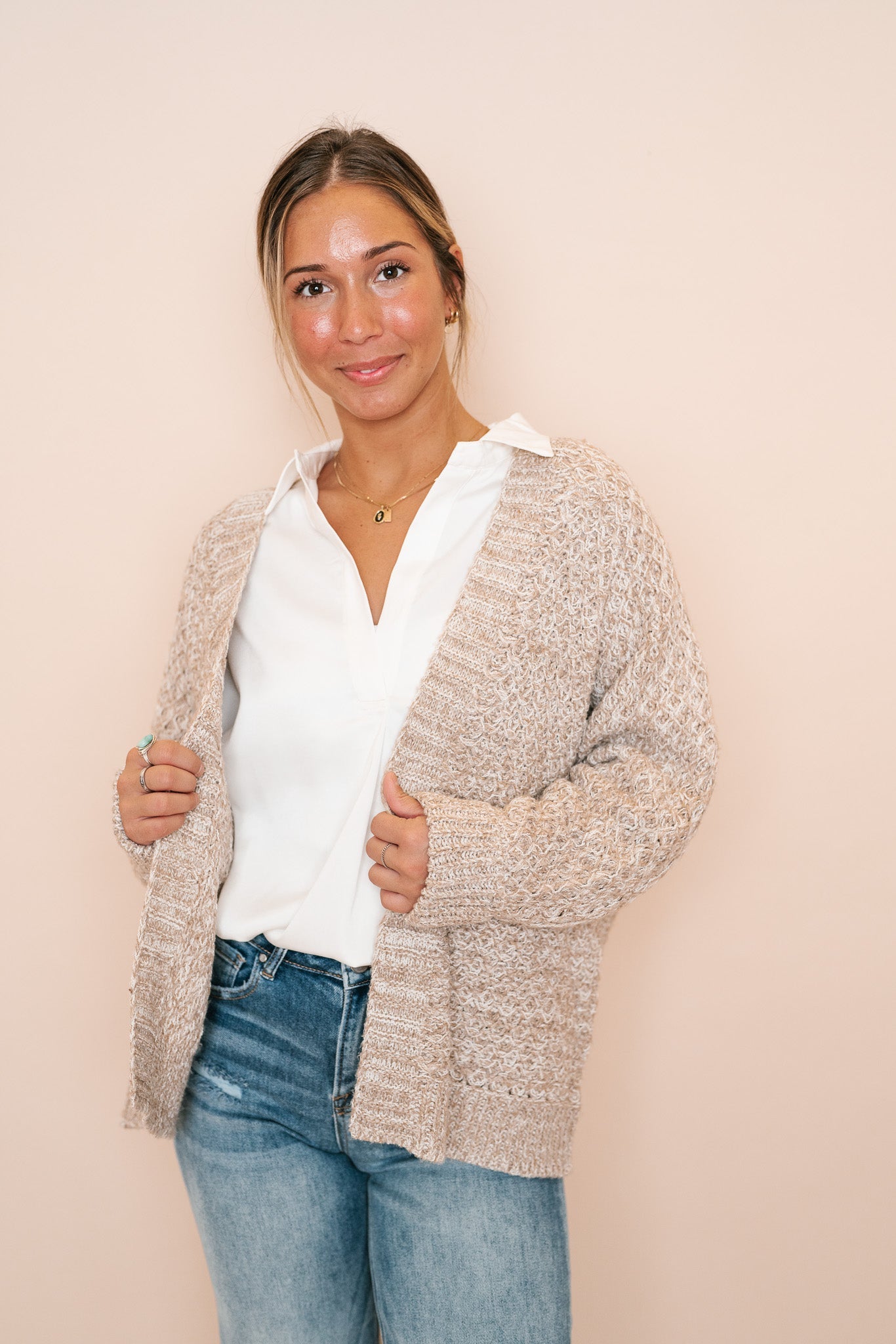 Coco Open Front Cardigan
