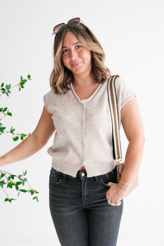 Cascade Knit Sweater Top