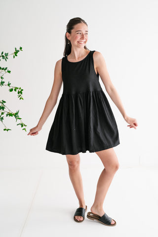 Yours Truly Mini Dress - Black