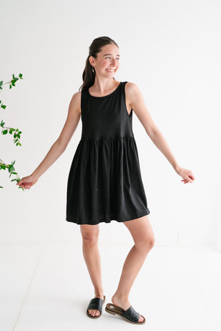 Yours Truly Mini Dress - Black