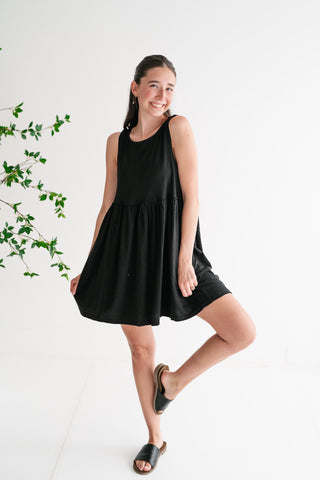 Yours Truly Mini Dress - Black